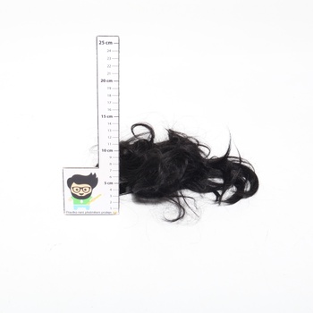 Příčesek RUWISS černá 22 cm