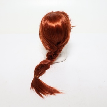 PORSMEER Red Ginger Shrek Fiona Parochňa Ultra dlhá ohnivo červená parochňa cosplay doplnok princezná