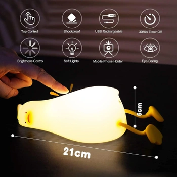 Nočná lampa pre deti Uraqt U4-XHD220518-FBA