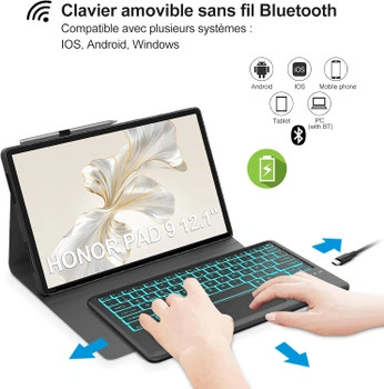 Pouzdro s klávesnicí Iveoppe pro Honor Pad