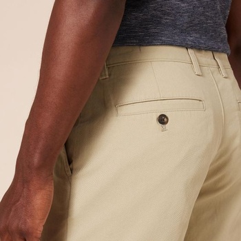 Pánske chino kraťasy Amazon Essentials Slim-Fit, 23 cm, veľkosť 34W, khaki