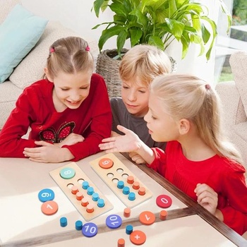 Vzdělávací hračky Dr. MUYA® Montessori pro děti od 2 do 6 let, vzdělávací hry pro děti od 5 let,