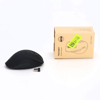 Bezdrôtová myš TECKNET, dobíjacia Bluetooth myš s 3 zariadeniami (2*Bluetooth + USB), 4800 DPI, 6