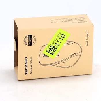 Bezdrôtová myš TECKNET, dobíjacia Bluetooth myš s 3 zariadeniami (2*Bluetooth + USB), 4800 DPI, 6