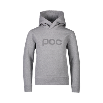 Detská mikina POC Hood Jr Grey Melange, veľkosť 140