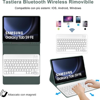 Pouzdro s klávesnicí IVEOPPE pro Samsung Tab