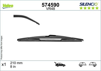 Valeo Silencio 1x stierač VR48 - zadný - 210 mm