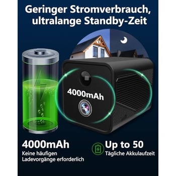 Mini Kamera Bextgoo 4K monitorovacia, WLAN