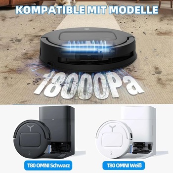 21dielna sada príslušenstva pre robotický vysávač ECOVACS DEEBOT T80 Omni Príslušenstvo k T80