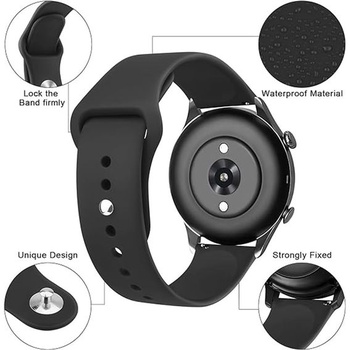 Náhradný silikónový remienok pre Garmin Vivomove 4S, Vivoactive 3S, Venu 4 41mm/3S/2S, 18mm