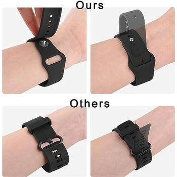 Náhradní silikonový řemínek pro Garmin Vivomove 4S, Vivoactive 3S, Venu 4 41mm/3S/2S, 18mm