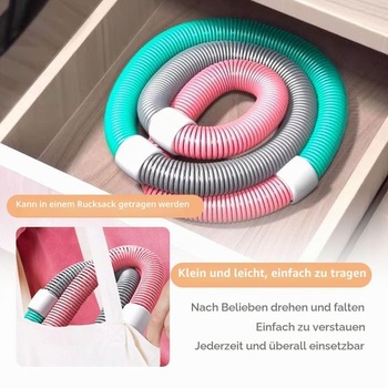 Hula Hoop pre dospelých (1,65 kg) s pružinovým dizajnom, vyššie spaľovanie kalórií, šetrná k chrbtu,