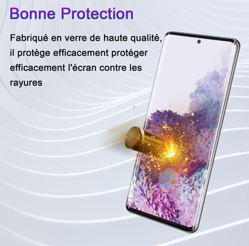 Ochranné tvrdené sklo pre Samsung S20, [balenie 2 ks] [Odolné proti odtlačkom prstov] [Tvrdosť 9H] [Bez