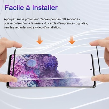 Ochranné tvrdené sklo pre Samsung S20, [balenie 2 ks] [Odolné proti odtlačkom prstov] [Tvrdosť 9H] [Bez