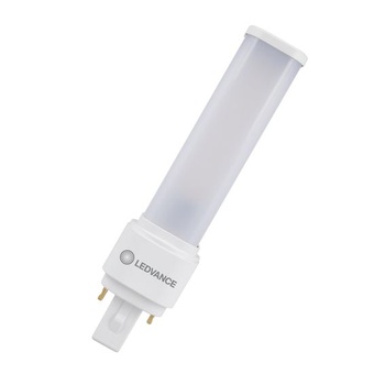 LEDVANCE Dulux-D LED 7W - 840 studená biela | 2kolíkový konektor - náhrada za 18W