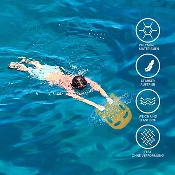 Plavecká doska FunWater, kickboard pre deti a dospelých, tréningové vybavenie, plavecká doska z PE