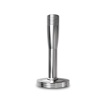 Pechovač kávy, lis na kávovú usadeninu, lis na kávové zrná, chrómovaný (40 mm)