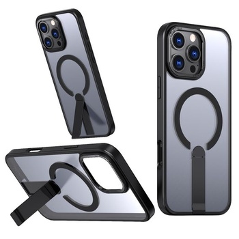 Puzdro WIFOR pre iPhone 16 Pro so stojanom, kompatibilný s MagSafe, vojenské triedy, nárazuvzdorné