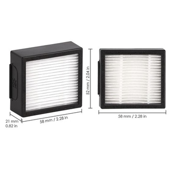 (4 kusy) Náhradný HEPA filter Combo j9+ pre robotický vysávač iRobot Roomba Combo J7+, Combo j9+,