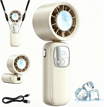 Přenosný ventilátor Audasi AD-720, bílý