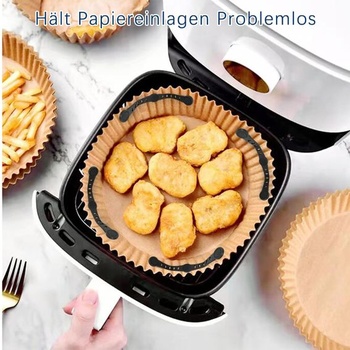 Magnety pre fritézu, príslušenstvo k papieru na pečenie pre teplovzdušnú fritézu, 8 kusov magnetických