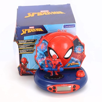 Budík s projekciou Lexibook Spiderman