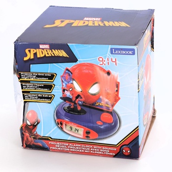 Budík s projekciou Lexibook Spiderman
