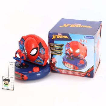 Budík s projekciou Lexibook Spiderman