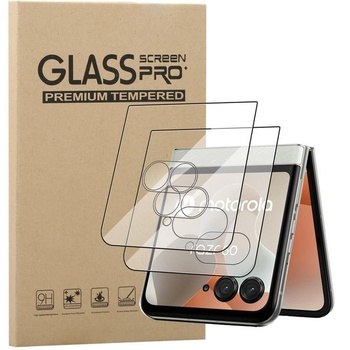 MEMELOKA Ochranné sklo na displej pre Motorola Razr 60 / Razr 2025 s 2 chráničmi fotoaparátu,