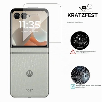 MEMELOKA Ochranné sklo na displej pre Motorola Razr 60 / Razr 2025 s 2 chráničmi fotoaparátu,