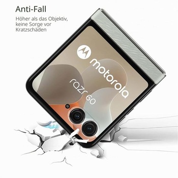 MEMELOKA Ochranné sklo na displej pre Motorola Razr 60 / Razr 2025 s 2 chráničmi fotoaparátu,