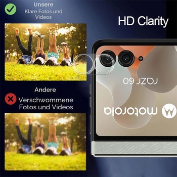 MEMELOKA Ochranné sklo na displej pre Motorola Razr 60 / Razr 2025 s 2 chráničmi fotoaparátu,
