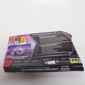 Kartová hra Pokémon Trading: Premium Collection Cynthia Garchomp-ex (3 holografické karty a 6