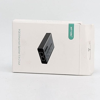 MT-VIKI PoE LAN rozbočovač 2 porty 1000Mbps Gigabit Dual RJ45 rozbočovač pre Cat5e/6/7/8 kábel pre