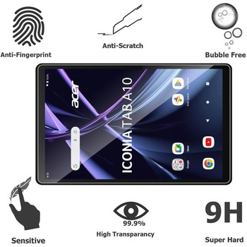 MEMELOKA Ochranná fólia na displej pre Acer Iconia Tab A10 10,1 palca, [2 ks] Ochranná fólia z