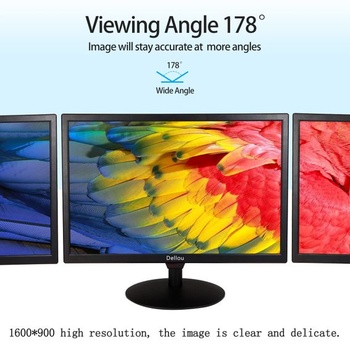 Fenvy 17palcový multifunkční LCD monitor pro sledování, monitor bezpečnostní kamery, CCTV displej