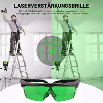 Ochranné brýle proti laseru, laserové brýle s nastavitelnou délkou stranic, laserové brýle pro