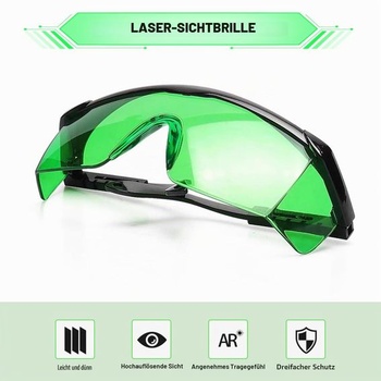Ochranné brýle proti laseru, laserové brýle s nastavitelnou délkou stranic, laserové brýle pro