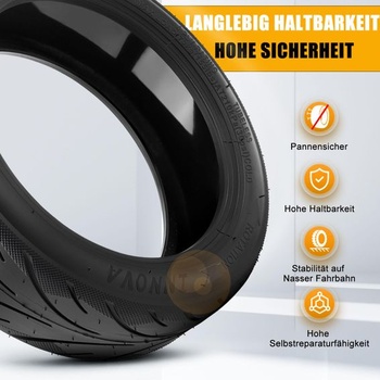 60/70-6.5 Bezdušová pneumatika pre Segway Ninebot MAX G30, Samoopraviteľný bezdušový plášť odolný