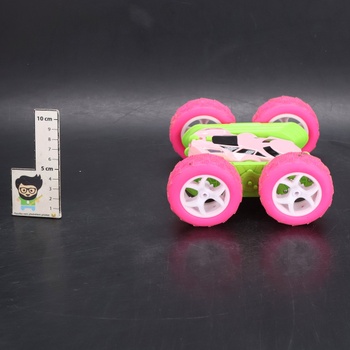 MidiVix auto na diaľkové ovládanie, 2,4 GHz obojstranné 360 ° otočné RC crawler s svetlometmi a svetlami