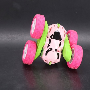 MidiVix auto na diaľkové ovládanie, 2,4 GHz obojstranné 360 ° otočné RC crawler s svetlometmi a svetlami
