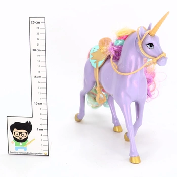 Jednorožec Unicorn Academy, fialový, 28 cm