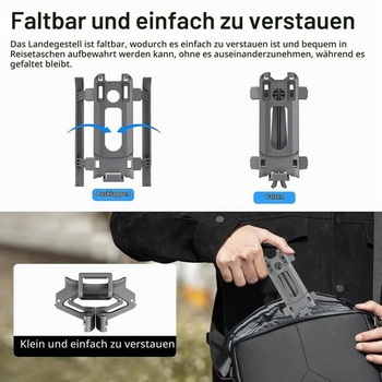 Pristávacie pätky STARTRC pre DJI Air 3S – Predĺžený podvozok pre DJI Air 3S/3 Fly Ďalšie