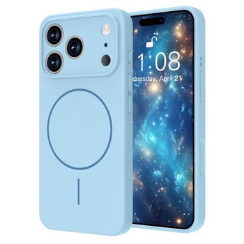 Prémiový silikónový kryt na telefón pre iPhone 17 Pro, magnetický, kompatibilný s MagSafe, ochrana