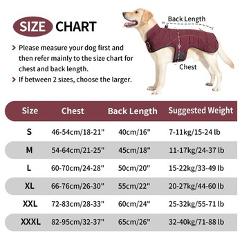 HEYWEAN Nepremokavý psí kabát, teplá zimná psia bunda, fleecový psí sveter, zimný kabát s D-krúžkom,