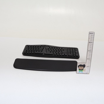 Perixx PERIBOARD-636DE Bezdrôtová ergonomická kompaktná klávesnica, tiché klávesy, technológia