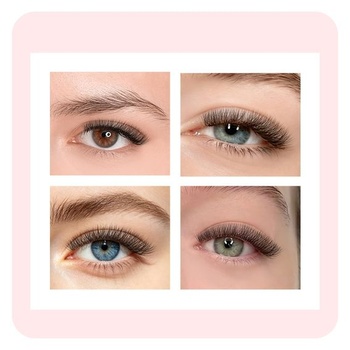Úzke 4D W Wimpern Extensions Fertige Fächer (0,07C, 9-13mm) 4D-W 0,07C, 9-13mm