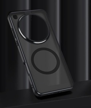 Magnetický kryt na telefon GIOPUEY pro Oppo Find X8 Ultra, kompatibilní s MagSafe, průhledná PC