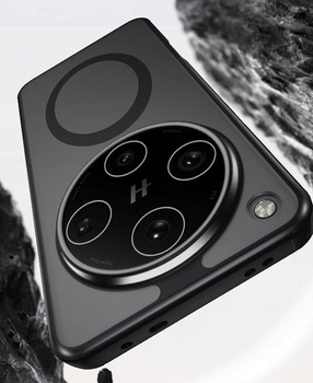 Magnetický kryt na telefon GIOPUEY pro Oppo Find X8 Ultra, kompatibilní s MagSafe, průhledná PC
