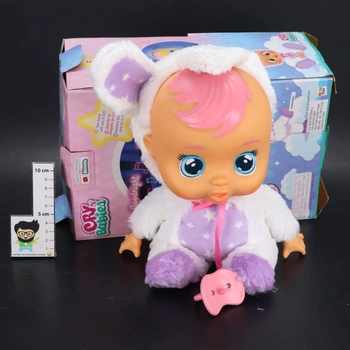 Panenka IMC Toys Cry babies 93140IM bílá